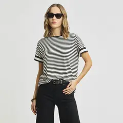 SAVILLE ROW - Polera Manga Corta Mujer