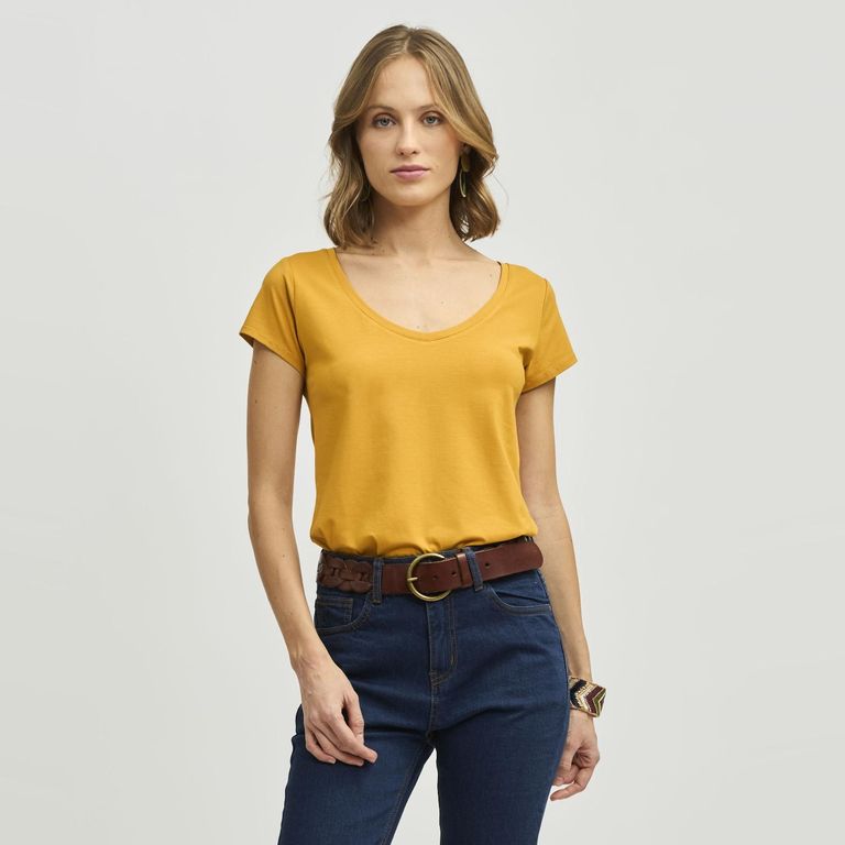 Polera Manga Corta Mujer