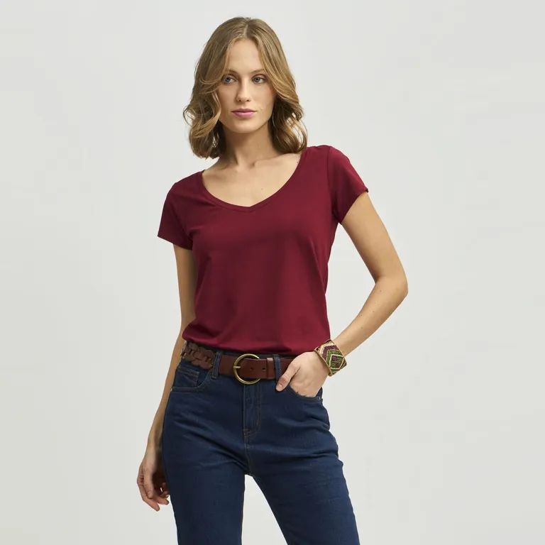 Polera Manga Corta Mujer