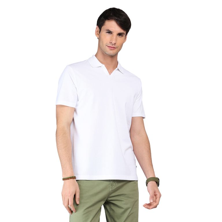 Polera Piqué Manga Corta Hombre