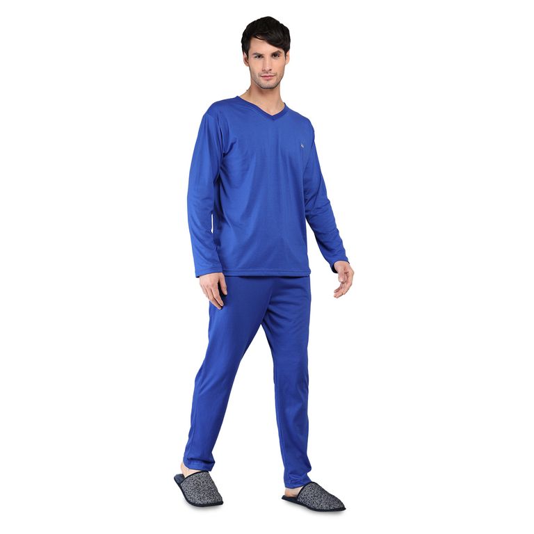 Pijama Manga Larga Hombre