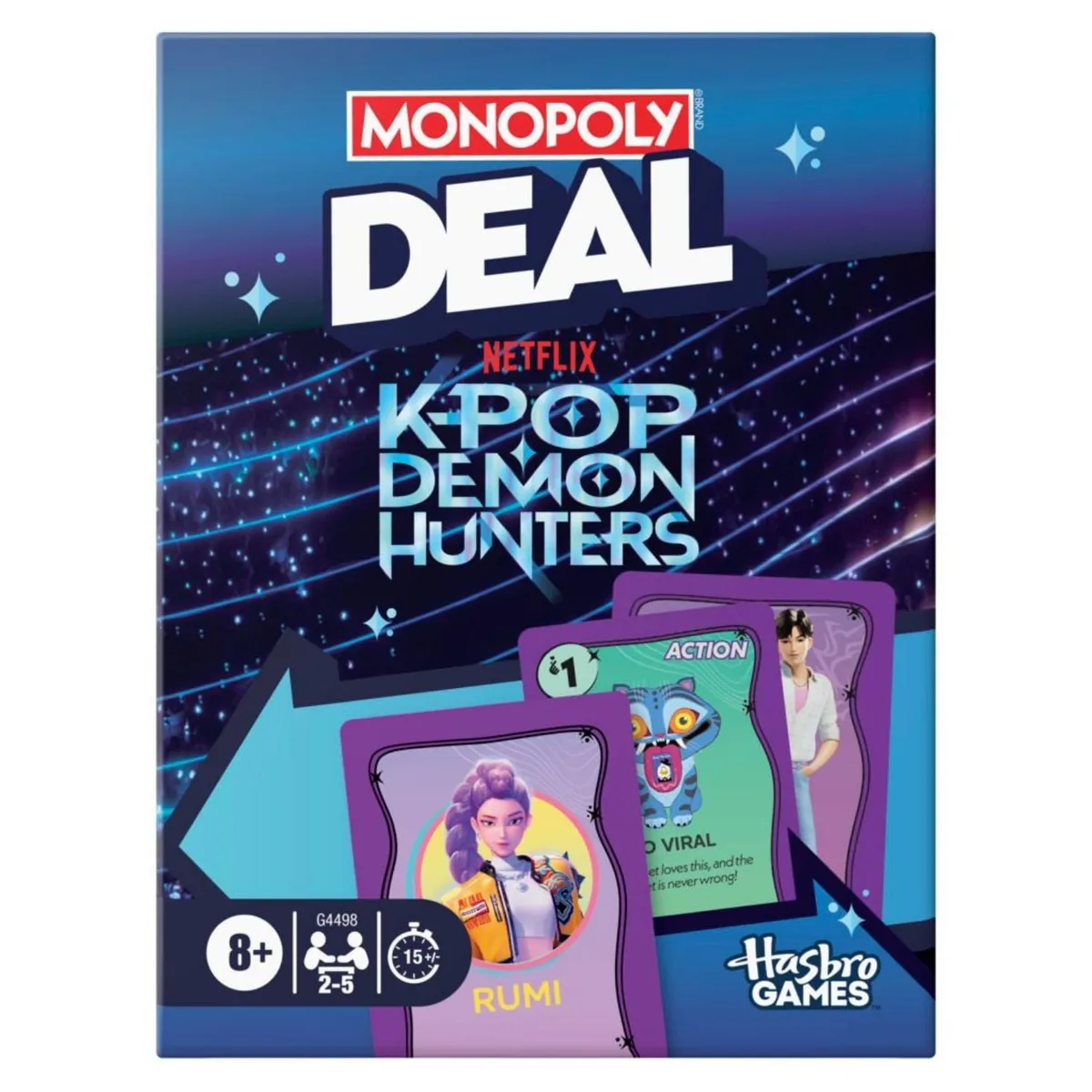 HASBRO GAMES - Monopoly Deal Las Guerreras Hasbro Ga