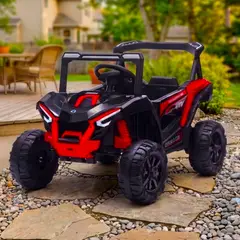 KIDS COOL - Auto A Batería Buggy Negro 4X2 Kidscool 12V Control Remoto Y Balanceo