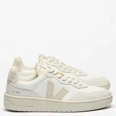 VEJA - V-90 B-M Zapatilla Urbana Mujer Cuero Blanco