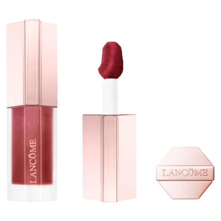 Labial Matte Lip Idôle Cuddle Blur Tono 90 Berry Bisou Lancôme