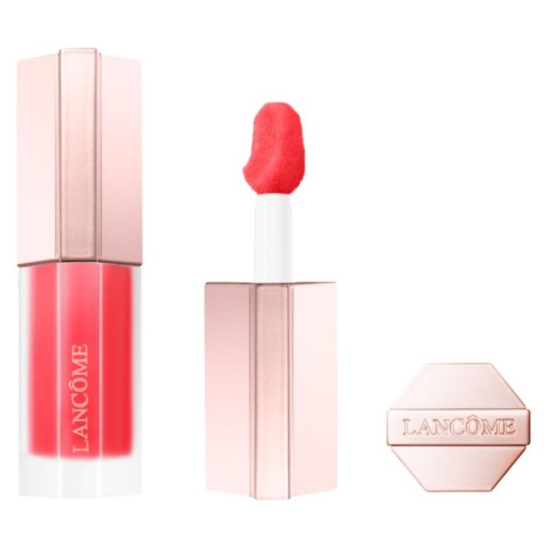 Labial Matte Lip Idôle Cuddle Blur Tono 24 Loungy Red Lancôme