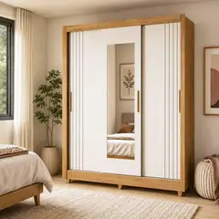 MICA - Clóset 3 Puertas Bolivia Con Espejo