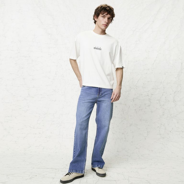 Jeans Straight Hombre