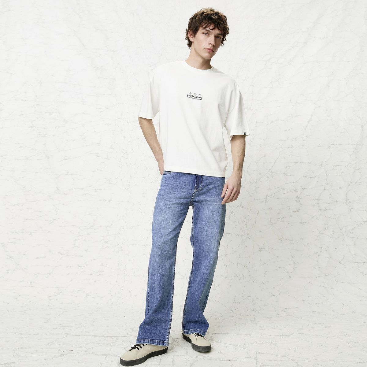 AMERICANINO - Jeans Straight  Hombre Americanino