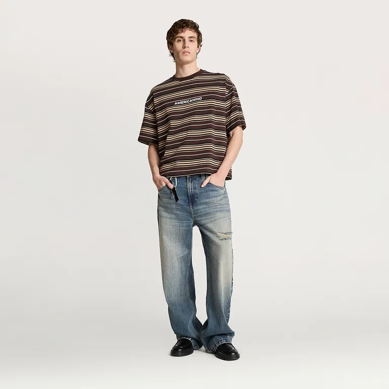 Jeans Hombre Straight Boot Cut Fit