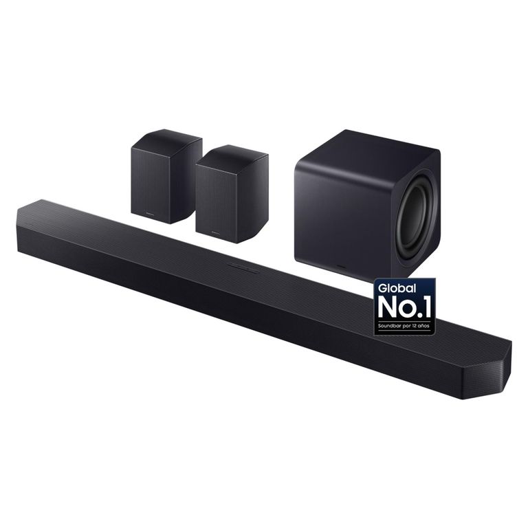 Q-Series Soundbar HW-Q990H 11.1.4 Subwoofer y Parlantes traseros (2026)