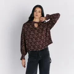 LOUNGE - Blusa Boho Dalia Mujer