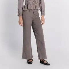 LOUNGE - Pantalón sin Pretina Denim Mujer