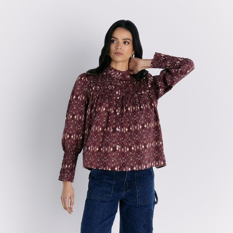 Blusa Boho Magnolia Mujer