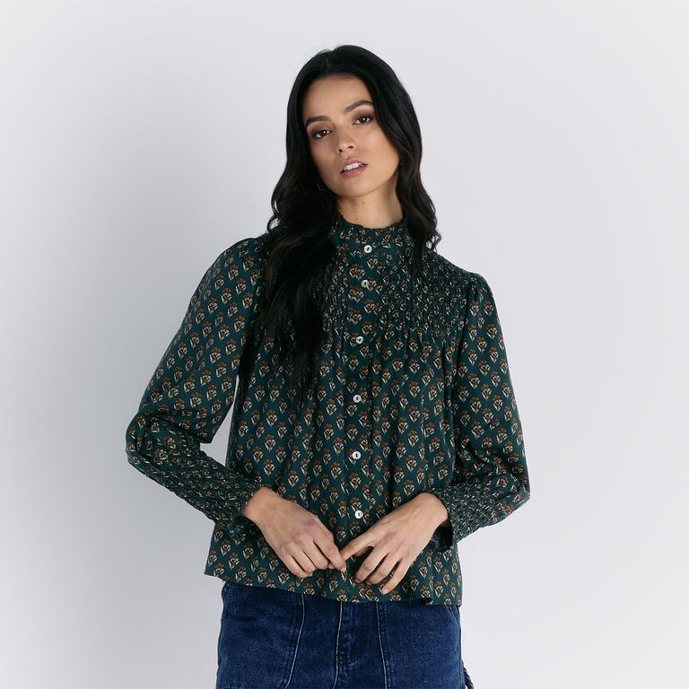 Blusa Boho Magnolia Mujer