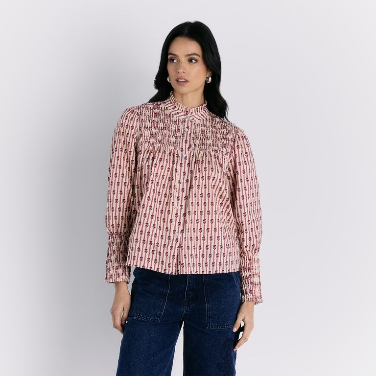 Blusa Boho Magnolia Mujer