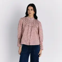 LOUNGE - Blusa Boho Magnolia Mujer