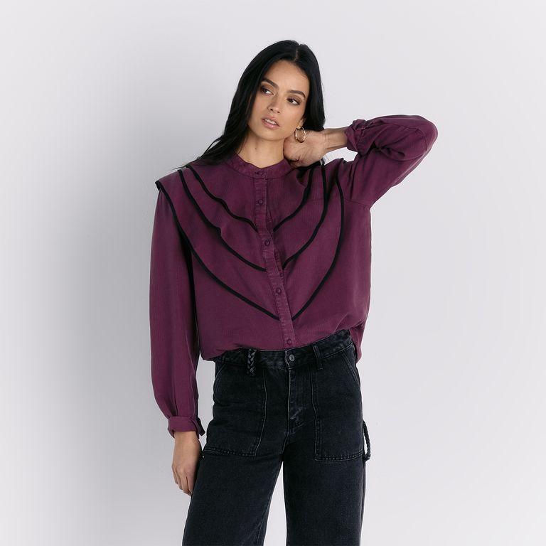 Blusa Vuelos Begonia Mujer