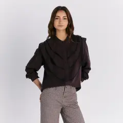 LOUNGE - Blusa Vuelos Begonia Mujer