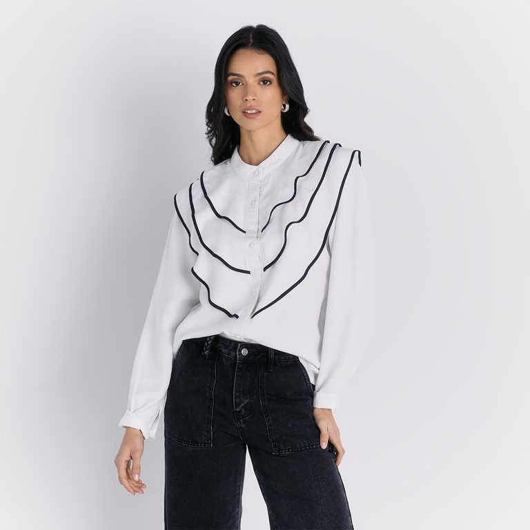 Blusa Vuelos Begonia Mujer