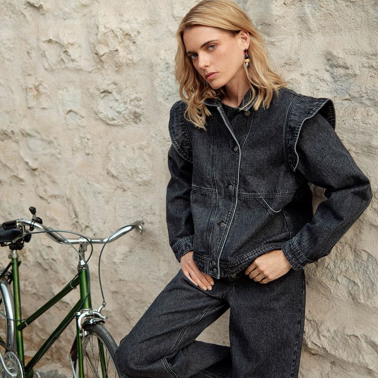Chaqueta Denim Mujer