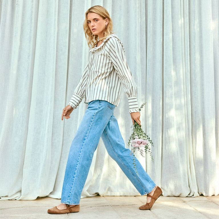 Blusa Líneas Jazmín Mujer
