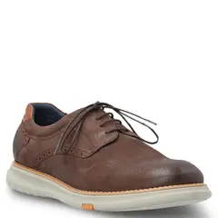 HUSH PUPPIES - Zapatilla Urbana Hombre Cuero Café