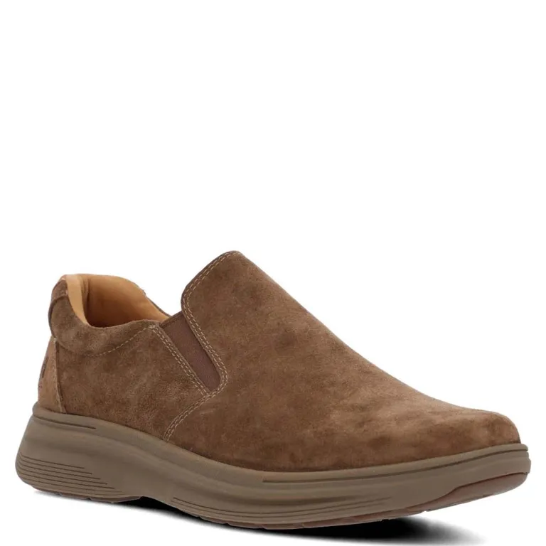Zapatilla Urbana Hombre Cuero Café