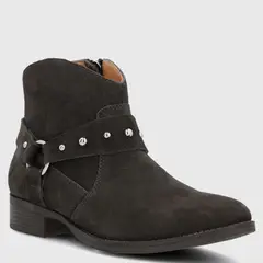 HUSH PUPPIES - Botín Mujer Cuero Gris
