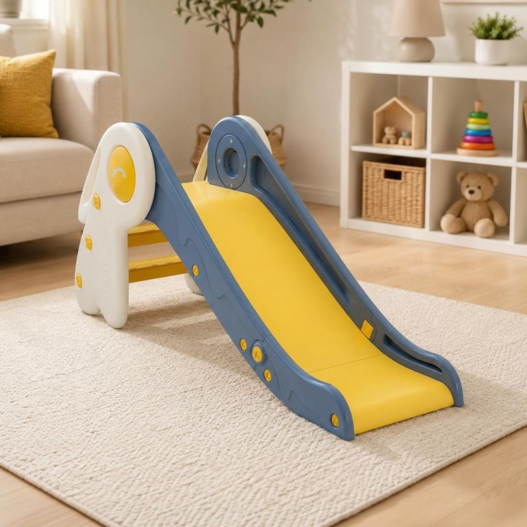 KIDS COOL Resbalín Infantil Plegable Con Aro De Básquetbol Kidscool Multicolor