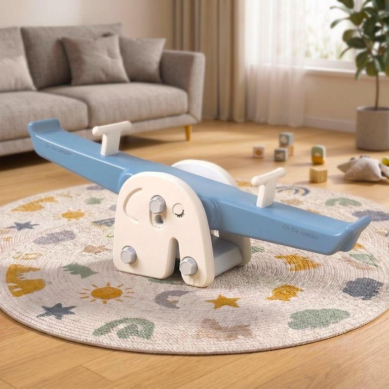 KIDS COOL Balancín Infantil Elefante Kidscool Neutro Off White