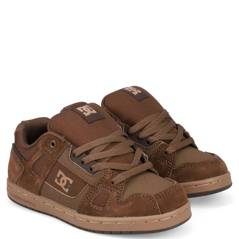 Stag Zapatilla Urbana Niño Cuero Café (33 A 39)