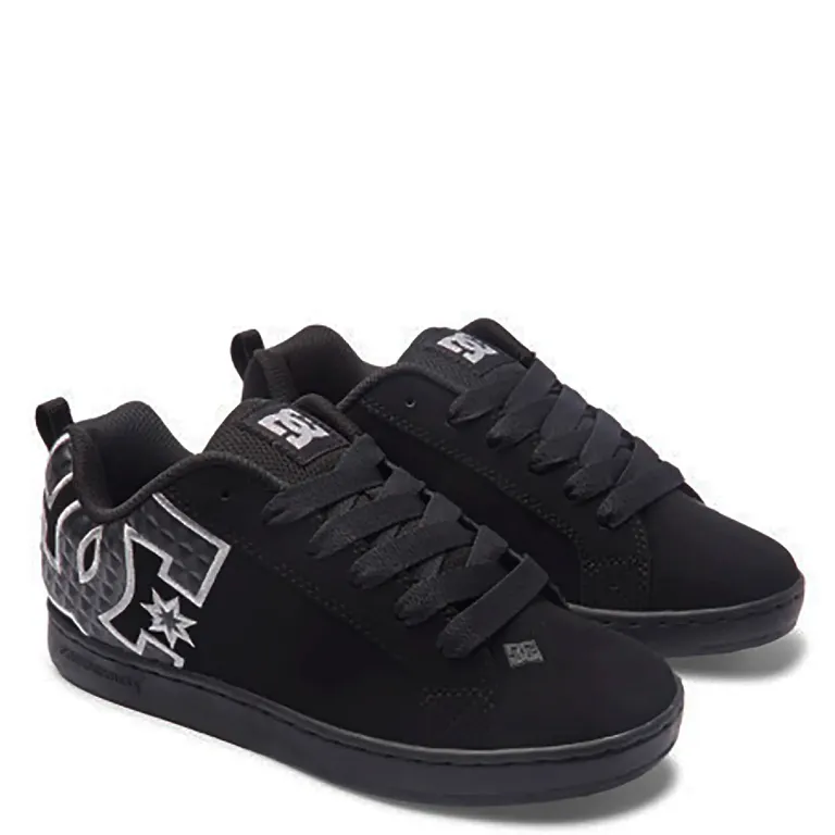 Court Graffik Zapatilla Urbana Mujer Cuero Negro