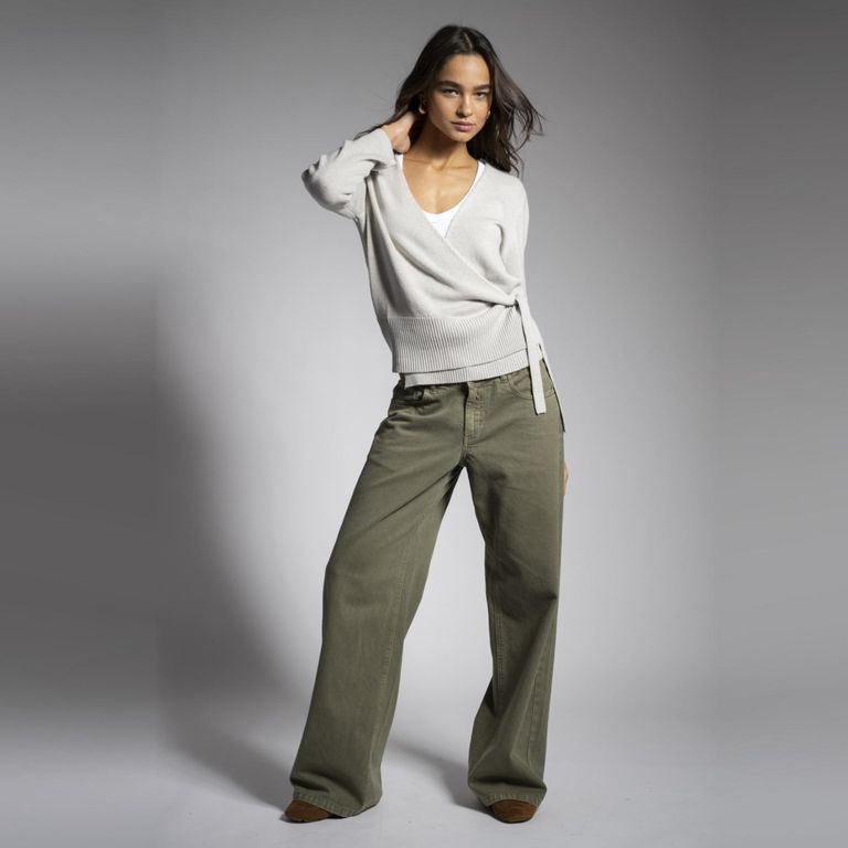 Chaleco Argel Gris Mujer