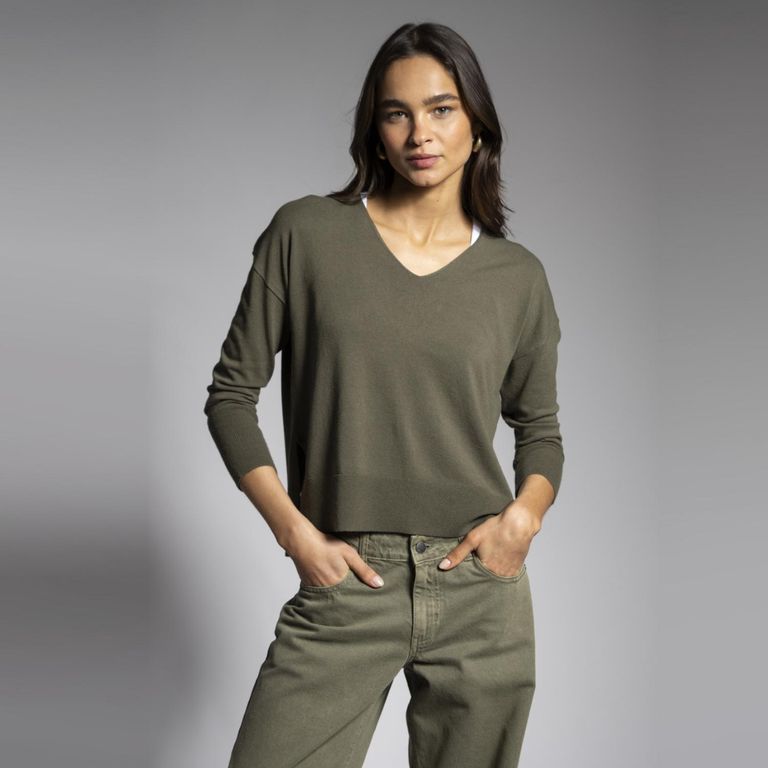 Chaleco Ponza Verde Mujer