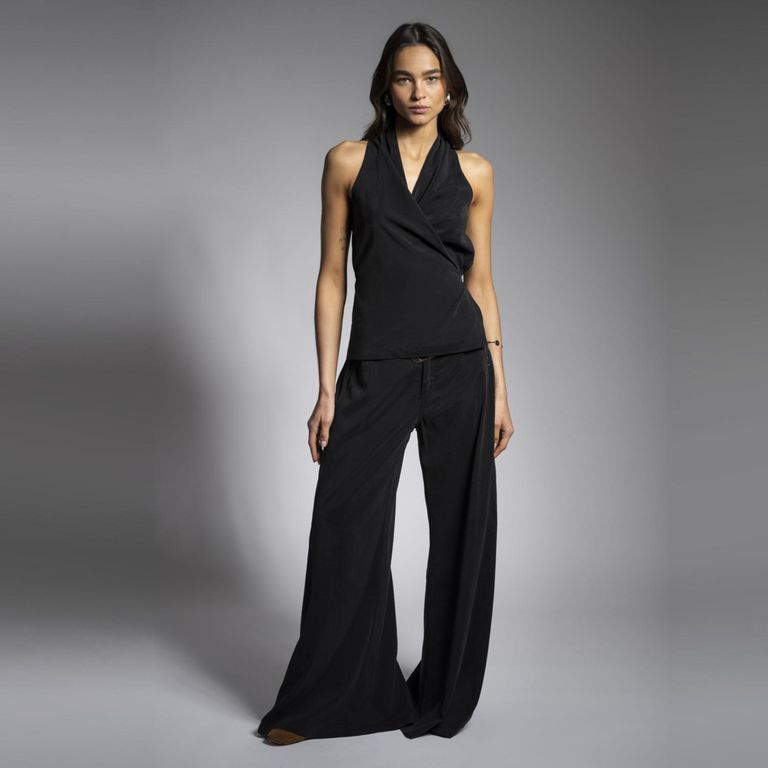 Blusa Mali Negro Mujer