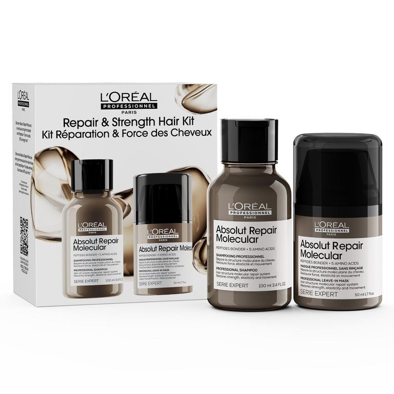 Mini Duo Kit Absolut Repair Molecular Shampoo 100ml + Leave-in 50ml