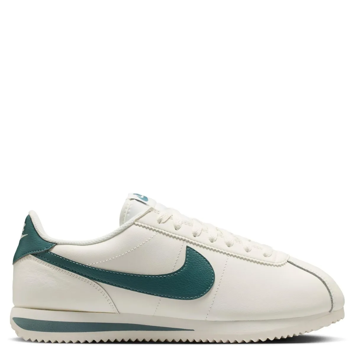 NIKE - Cortez Zapatilla Urbana Mujer Cuero Blanco Nike