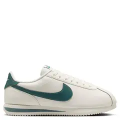 NIKE - Cortez Zapatilla Urbana Mujer Cuero Blanco