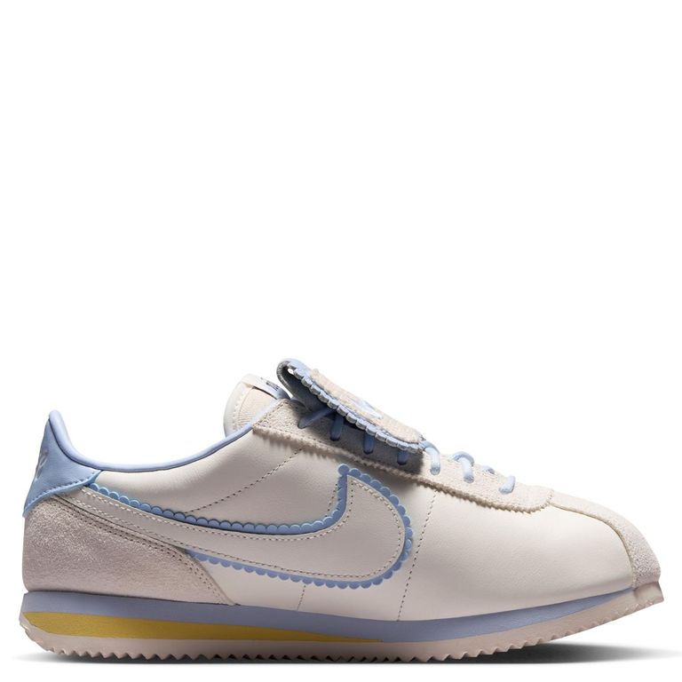 Cortez Zapatilla Urbana Mujer Cuero Blanco