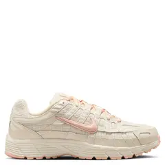 NIKE - P-6000 Zapatilla Urbana Mujer Cuero Blanco
