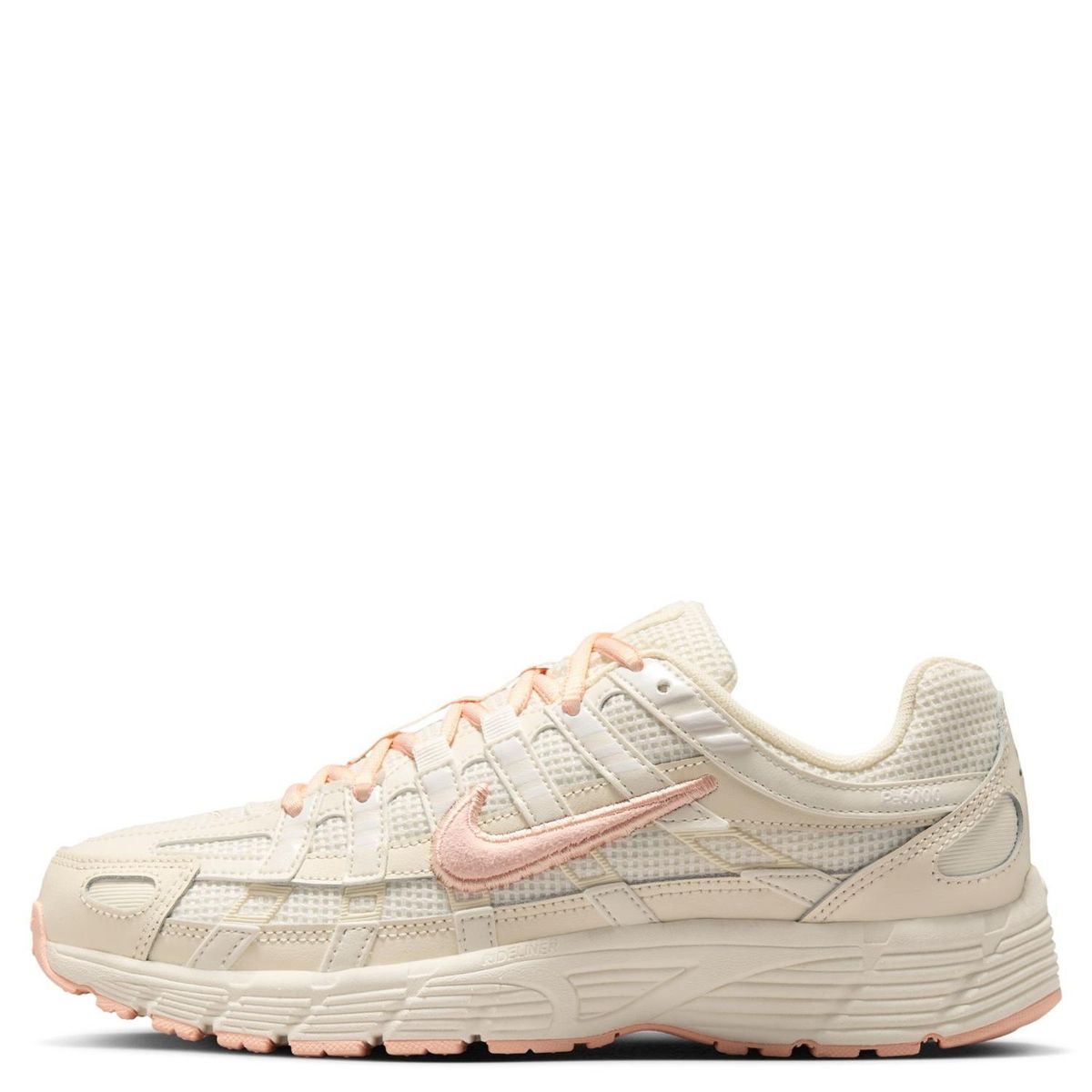 NIKE - P-6000 Zapatilla Urbana Mujer Cuero Blanco Nike
