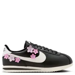 NIKE - Cortez Florette Zapatilla Urbana Mujer Cuero Negro