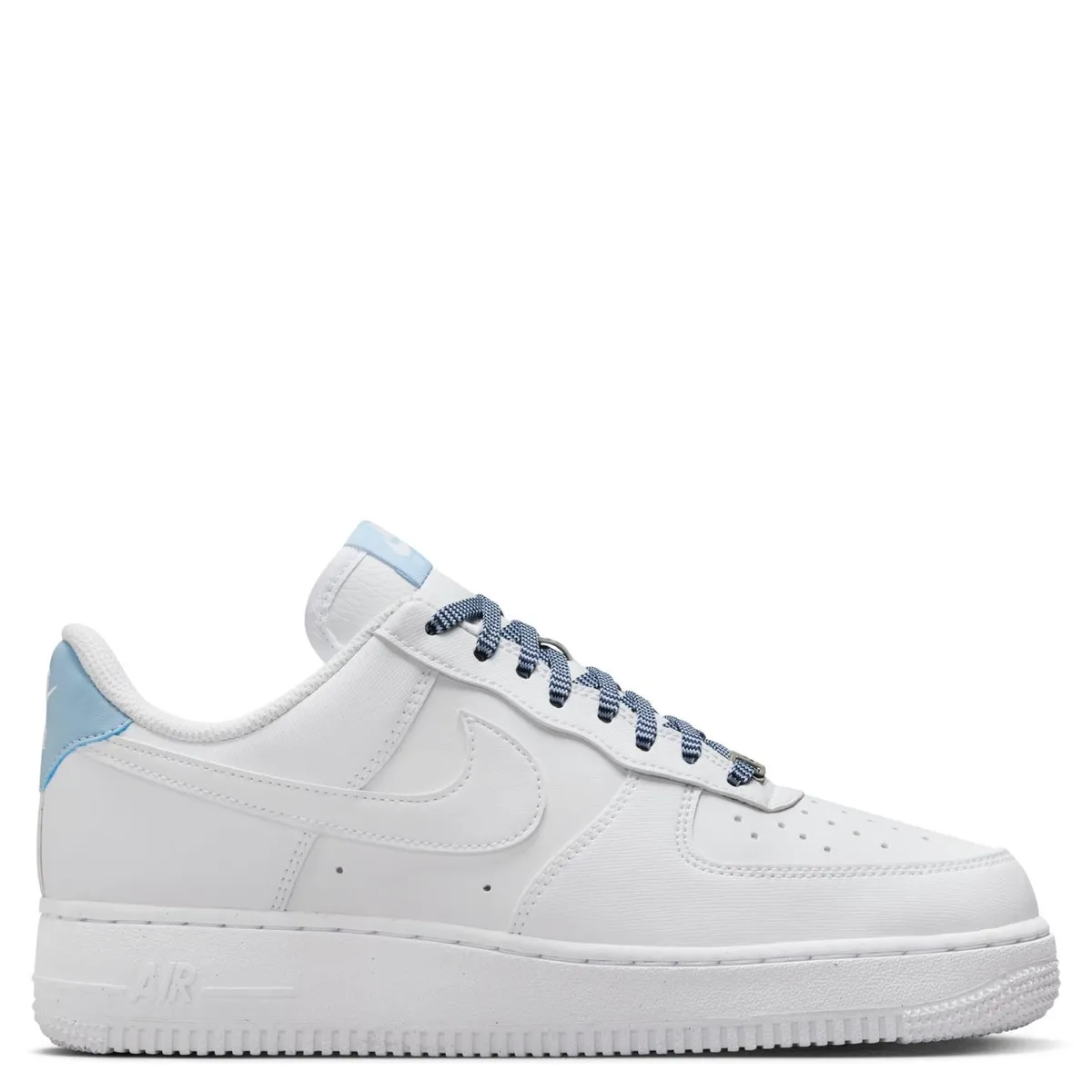 NIKE - Air Force 1 Zapatilla Urbana Mujer Cuero Blanco Nike