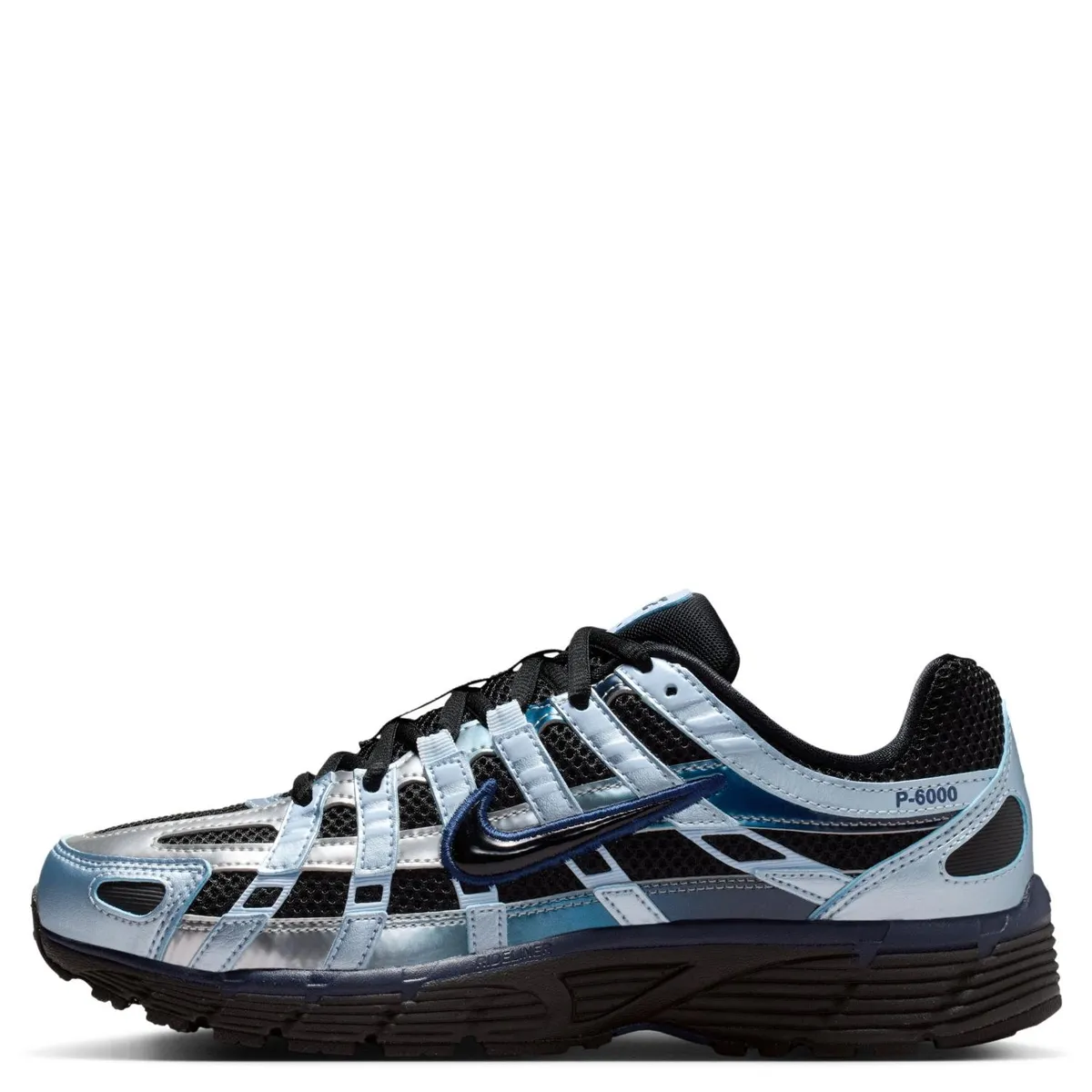 NIKE - P-6000 Zapatilla Urbana Mujer Cuero Negro Nike