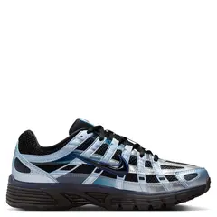 NIKE - P-6000 Zapatilla Urbana Mujer Cuero Negro