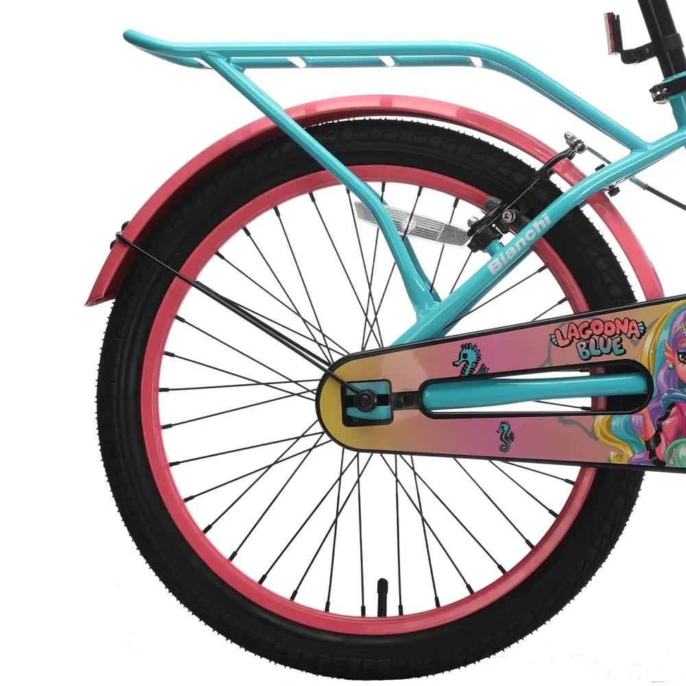 Bicicleta Infantil Monster High Aro 20 - Celeste / TALLA UNICA, foto 5