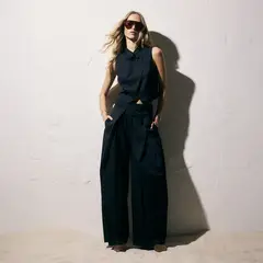 SAINTMALE - Pantalón Algua Mujer Tiro Medio