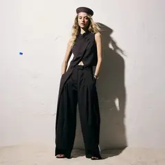 SAINTMALE - Pantalón Algua Mujer Tiro Medio