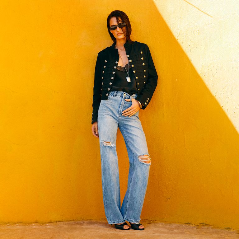 Jeans Mujer Tiro Medio